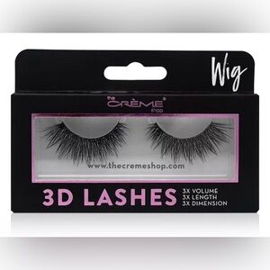 The Crème Shop 3D Lashes - Bold Black